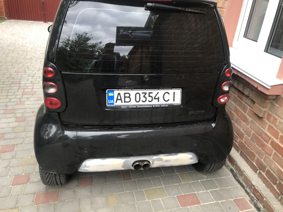 Накладочка в задний бампер 1