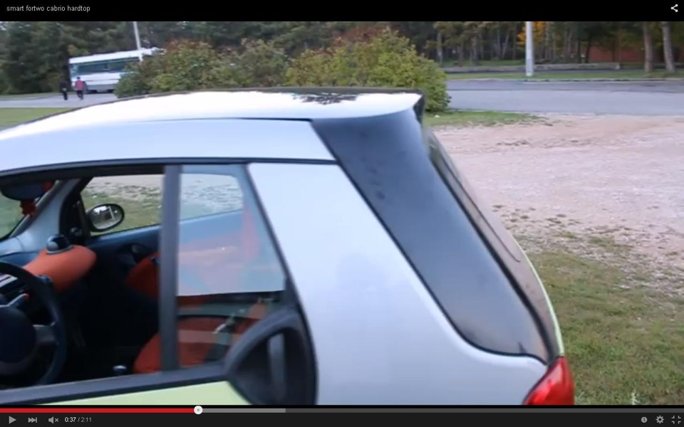 Hard top для смарт 450 cabrio 3