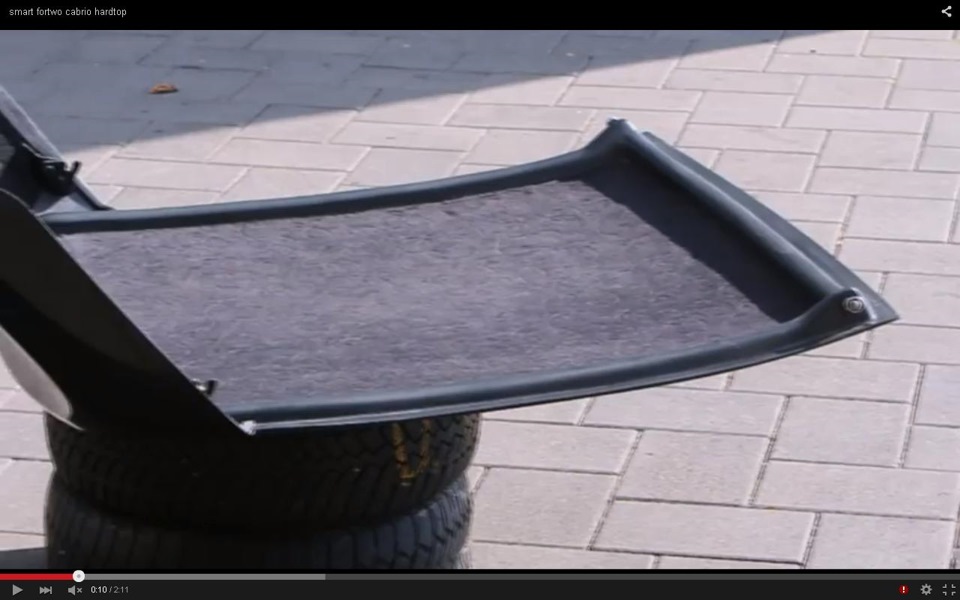 Hard top для смарт 450 cabrio 5