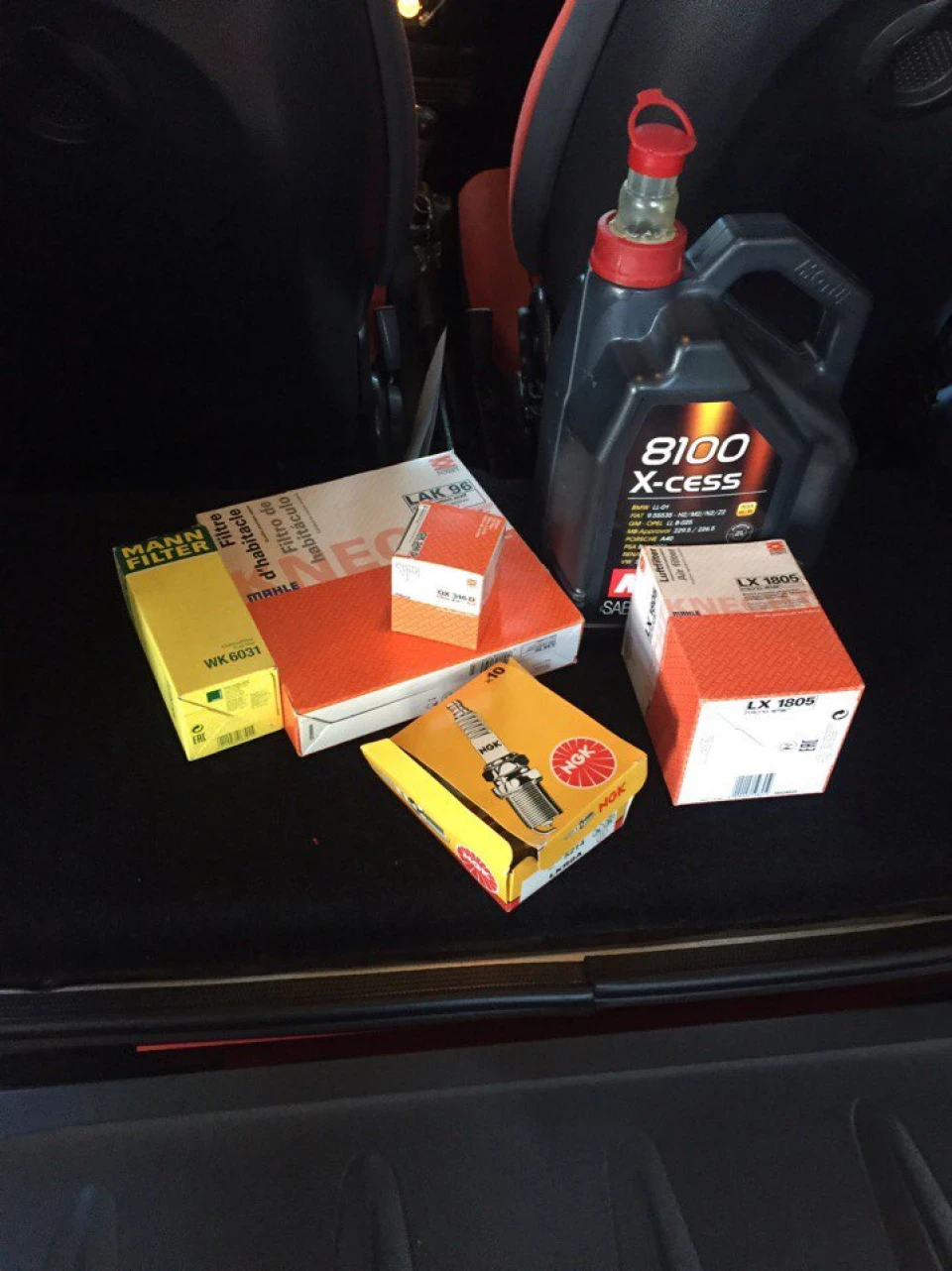 Запис 8. Заміна мастила всіх фільтрів та Свічки.