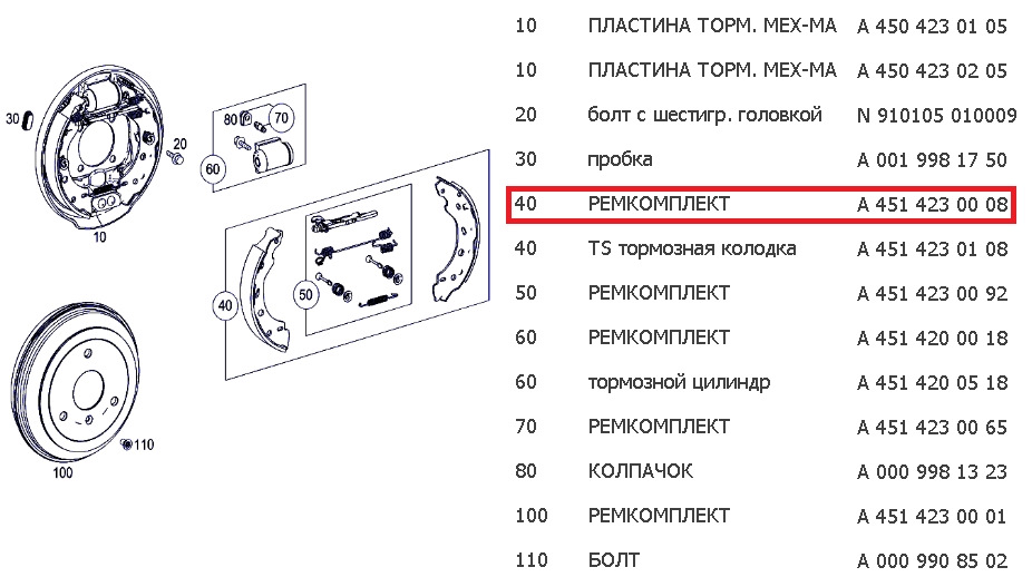 Заміна задніх гальмівних колодок 1