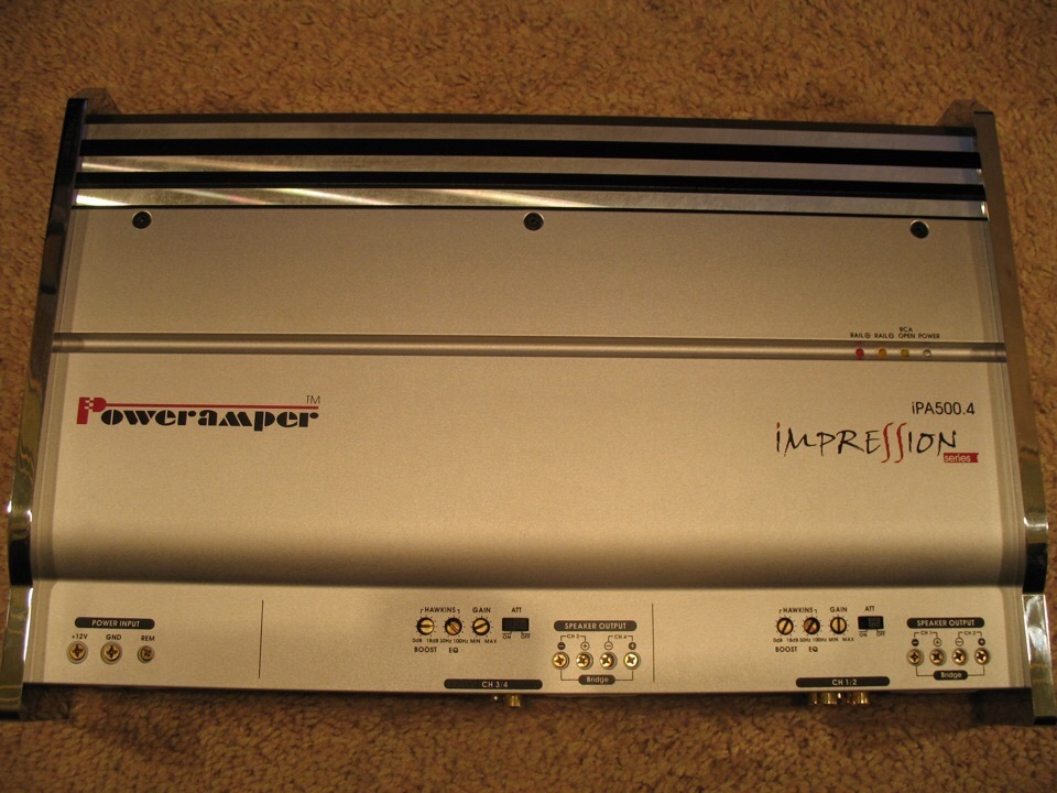 Музика частина 3 (підсилок Poweramper IPA 500.4) 1