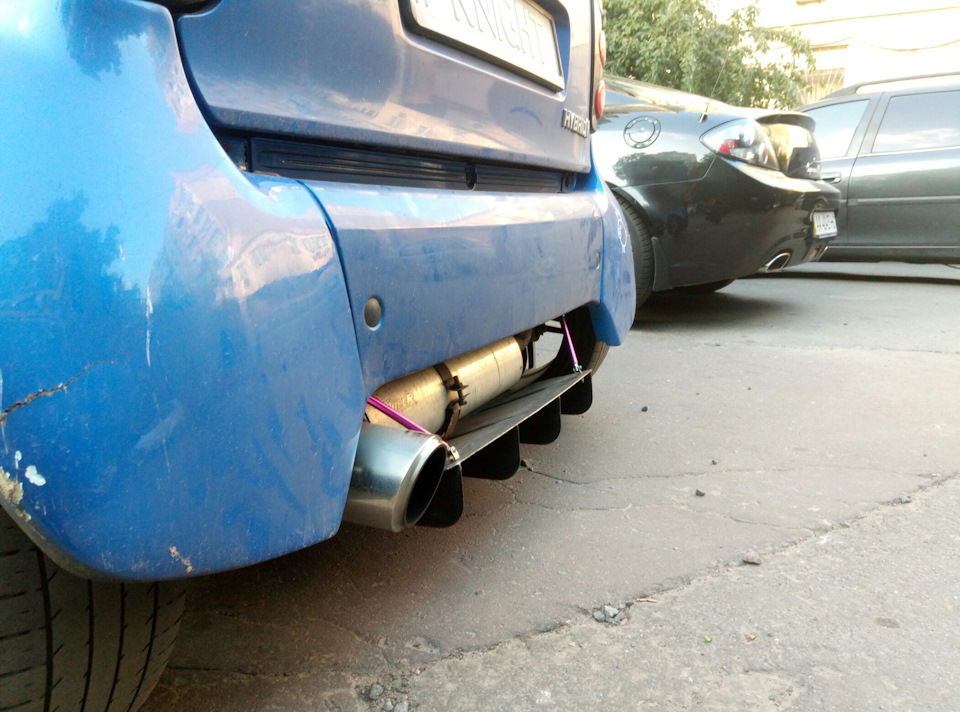 Зробив вихлоп від GT86 4
