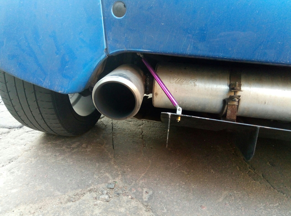 Зробив вихлоп від GT86 3