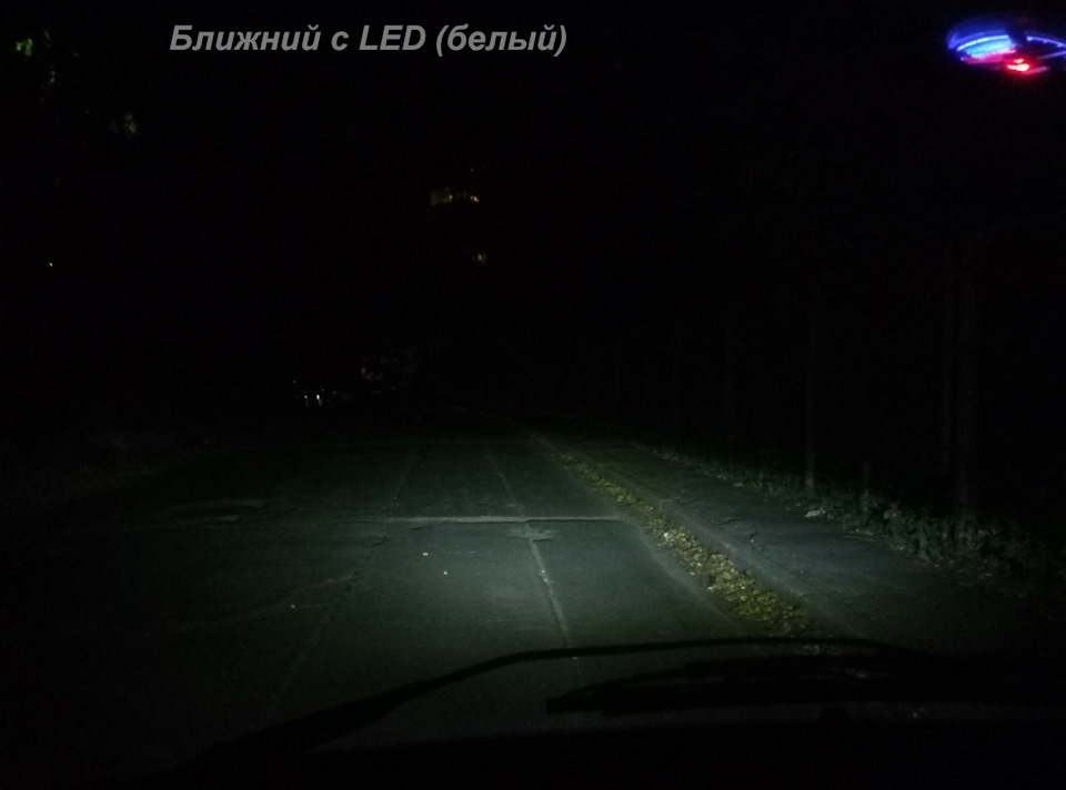 установка LED - iDial DOUBLE COLOR H1 COB 4