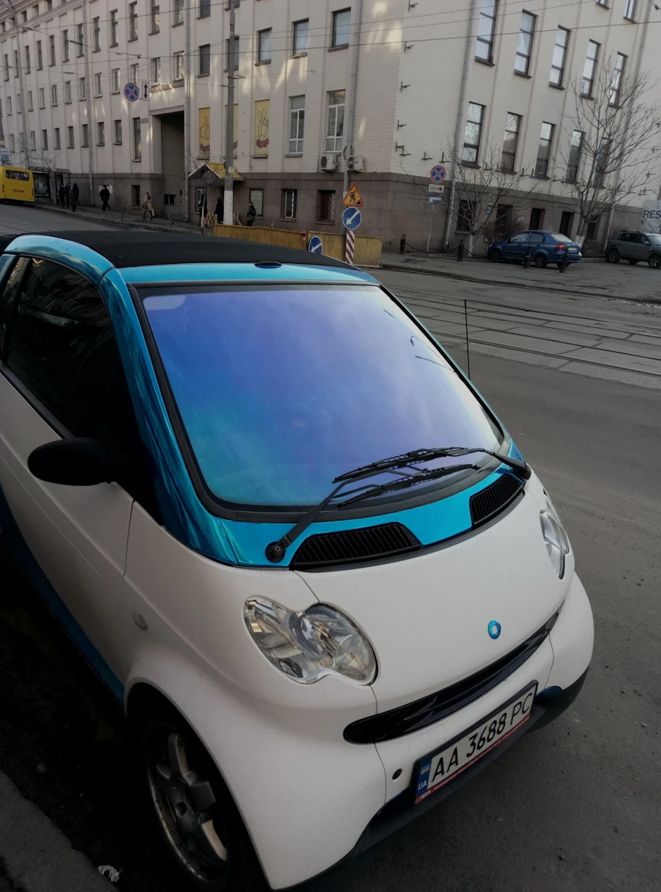 Тонування лобового скла
