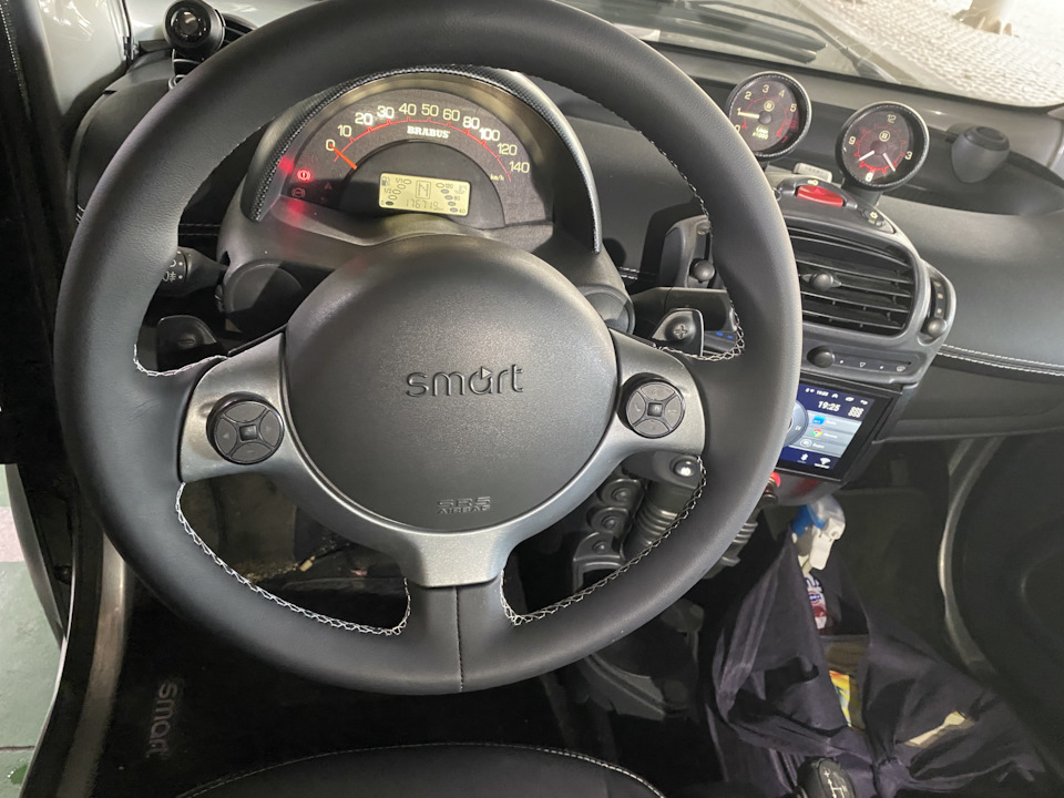 Встановлення кнопок (мултируль) Smart 450 3