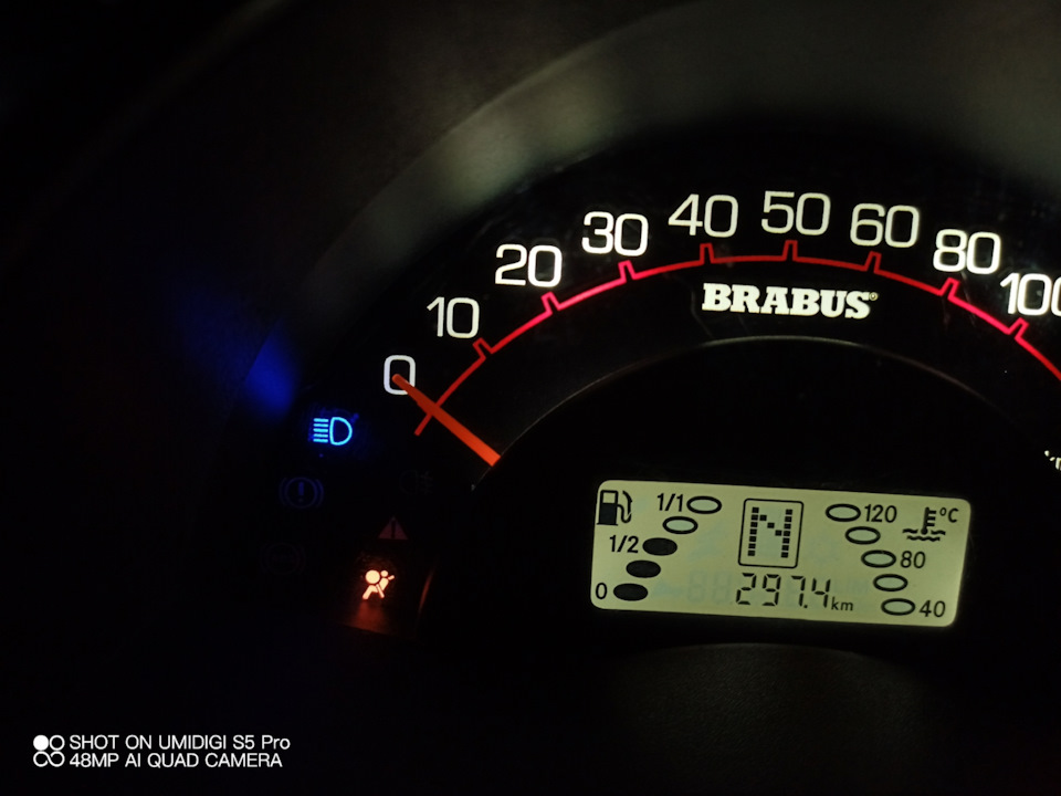Заміна блоку airbag smart 450 1