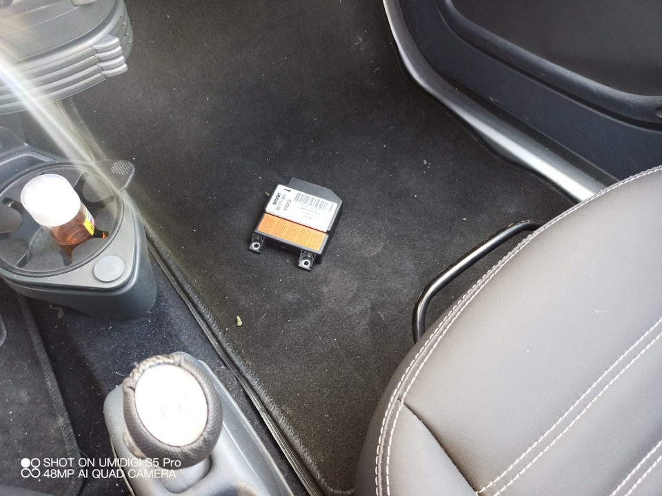 Заміна блоку airbag smart 450 5