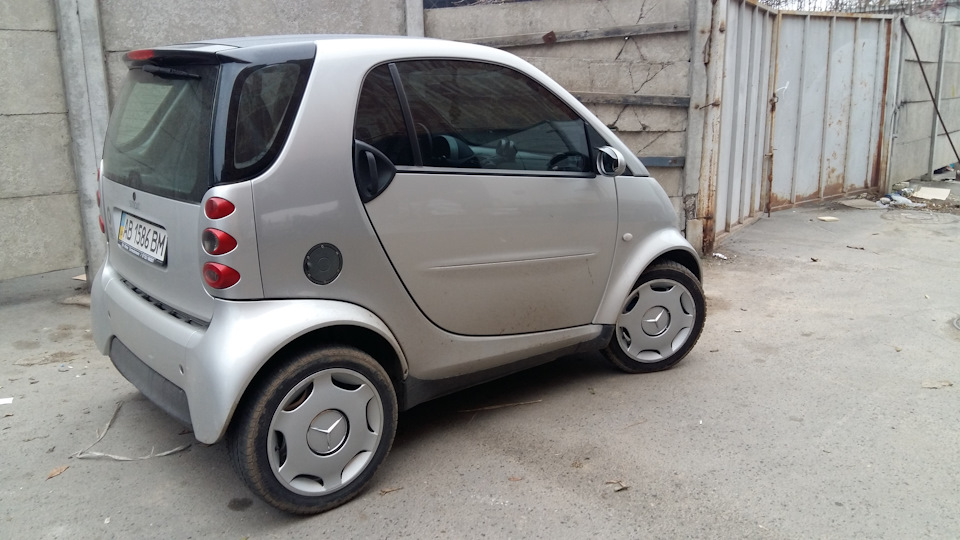 Ковпаки на диски Smart fortwo 2