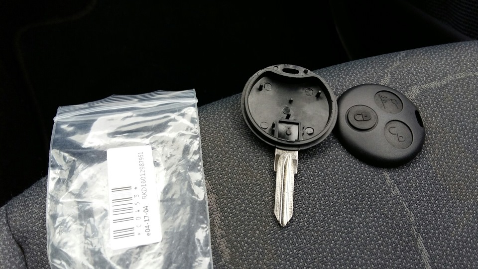 Ремонт ключа запалювання Smart fortwo 2