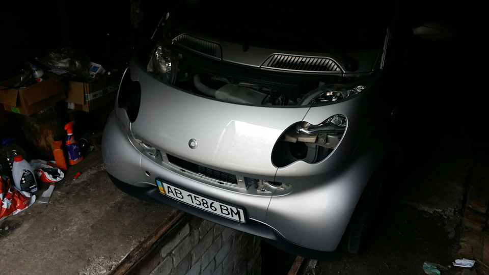 Заміна фільтра салону Smart fortwo 1
