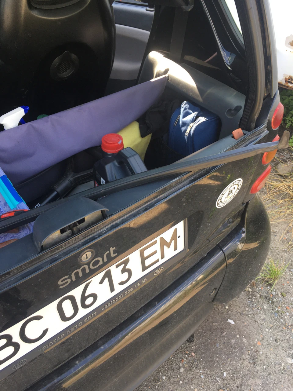 Заміна лампочок підсвітки номера
