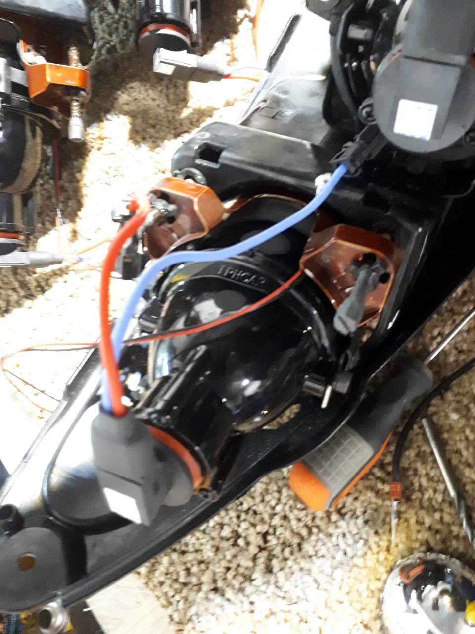 Лінзи, ближнє світло, туманки, біксенон Smart Roadster 4