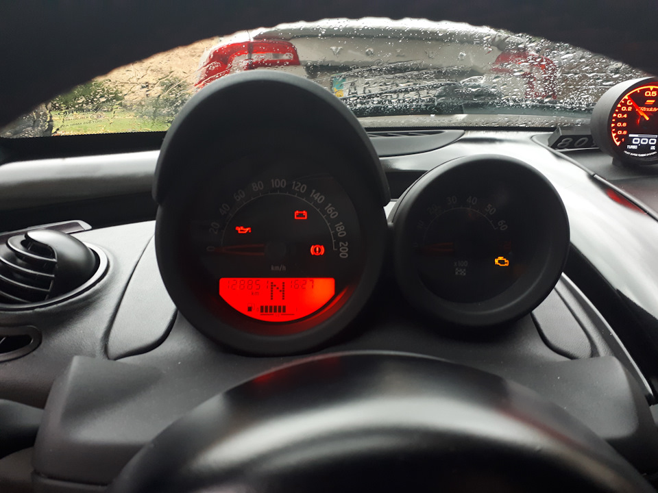Подсветка шкал Smart Roadster 2