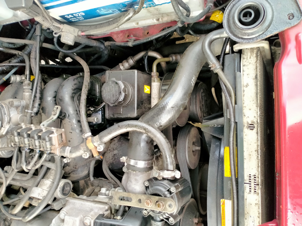 Теч антифризу ssang yong actyon 2