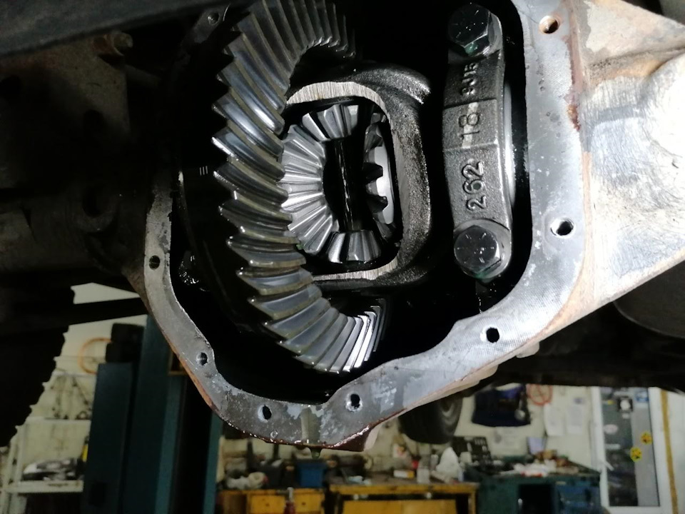 Блокировка в задний мост 2