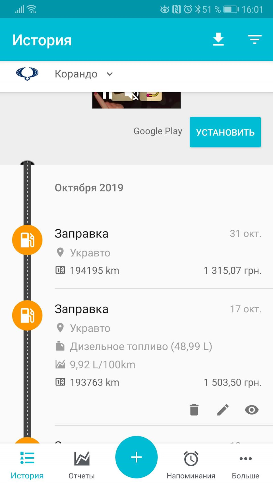 Спостереження за витратами. 1