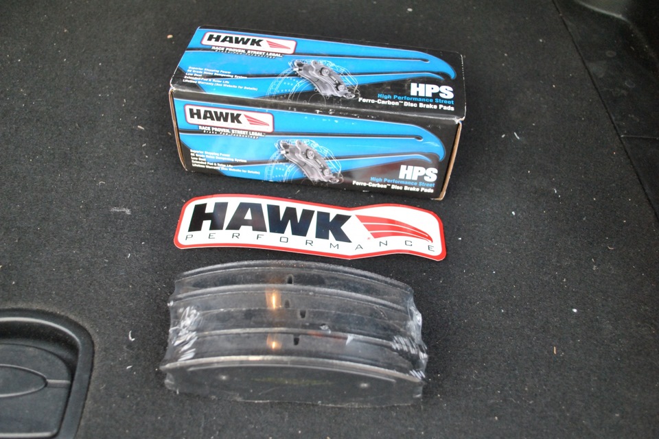 Продам колодки HAWK HPS на Santa FE та SORENTO 1