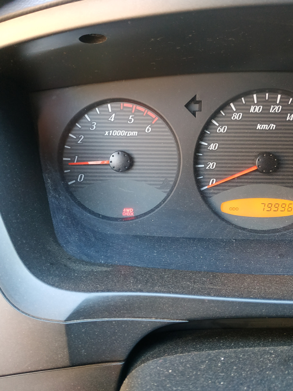 Загорівся 4WD Check. Потрібні поради. 1