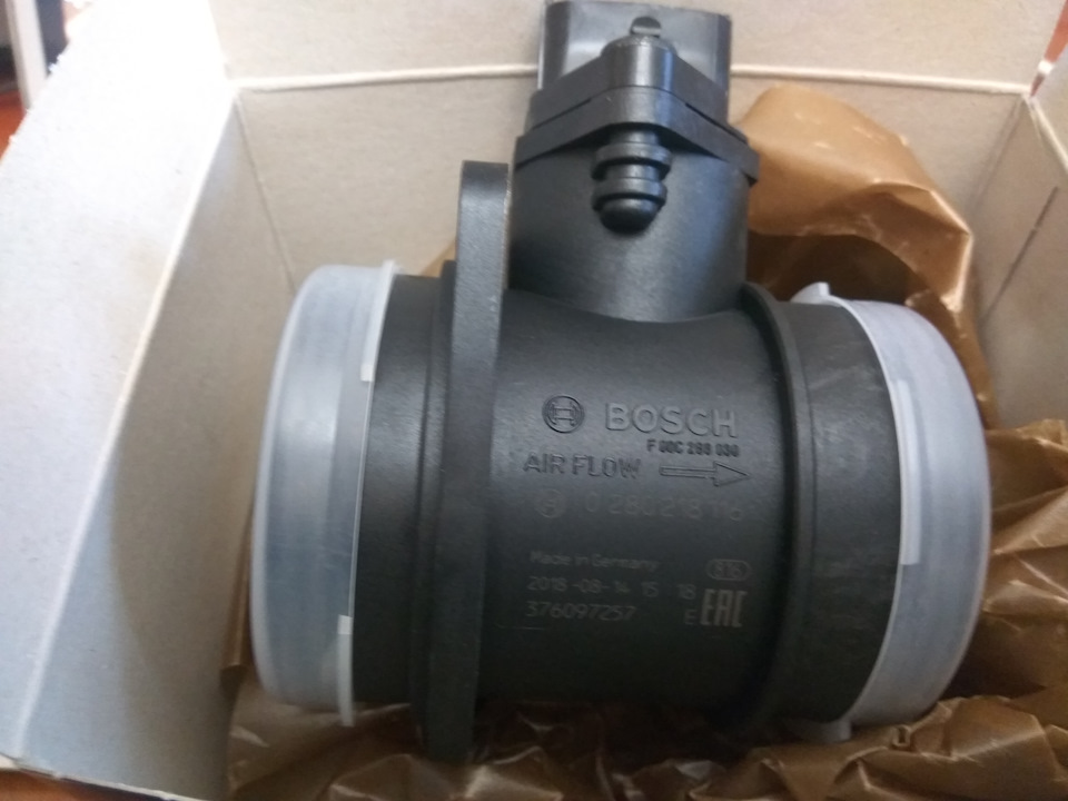 Заміна ДМРВ на Bosch 116 2
