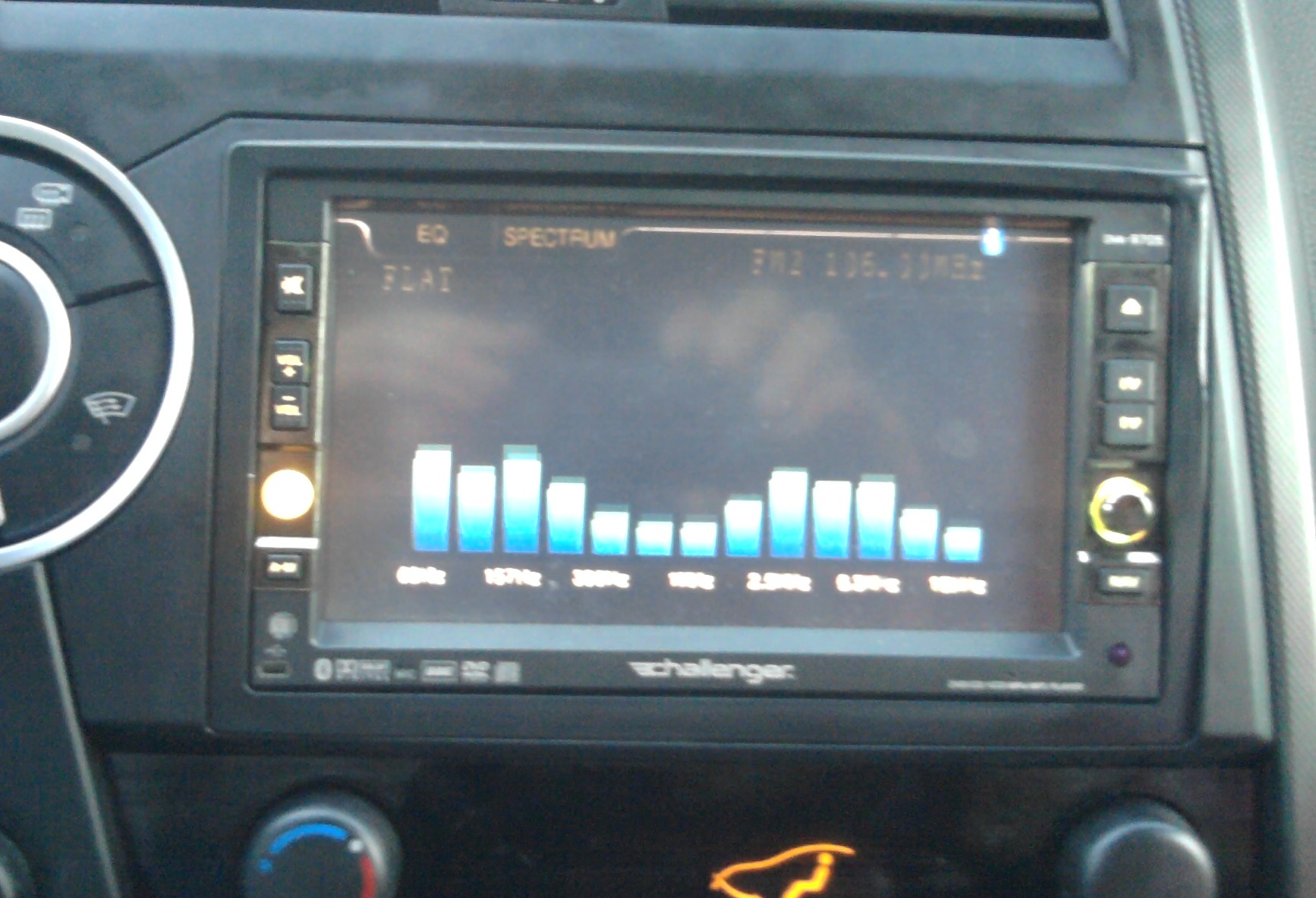 Установка 2DIN Challenger DVA-9705+GPS 4