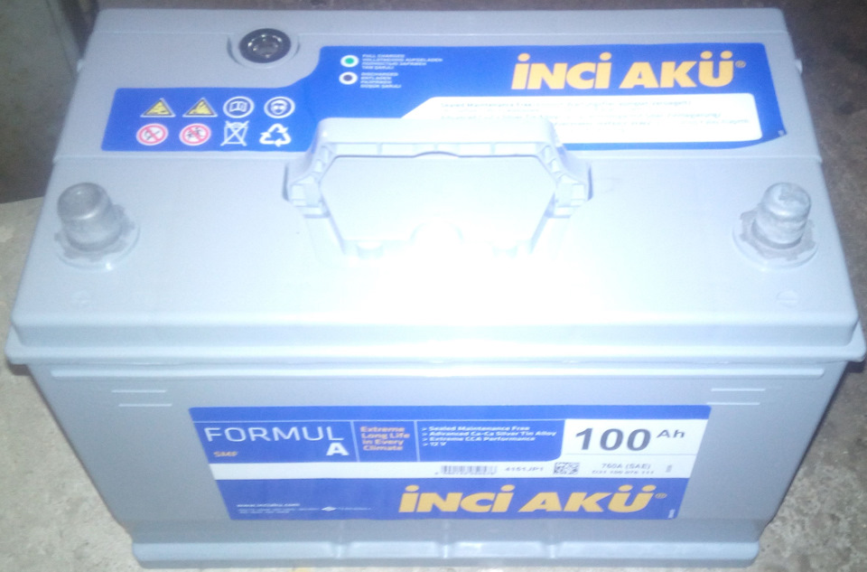 Зміна акумулятора на Inci Aku 1