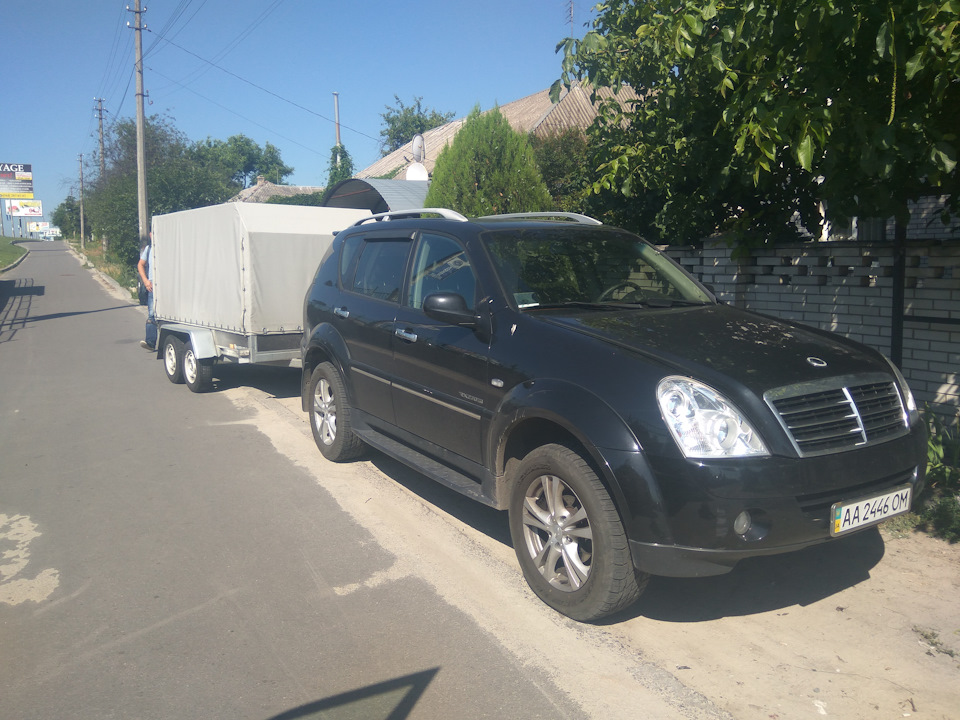 Перший досвід з причепом 1