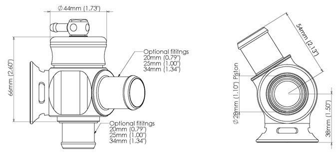 Blow off TURBOSMART BRZ/GT86/FR-S Vortech Supercharger 2