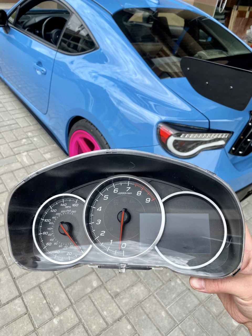 Рестайлінгова панель приладів BRZ/GT86/FR-S