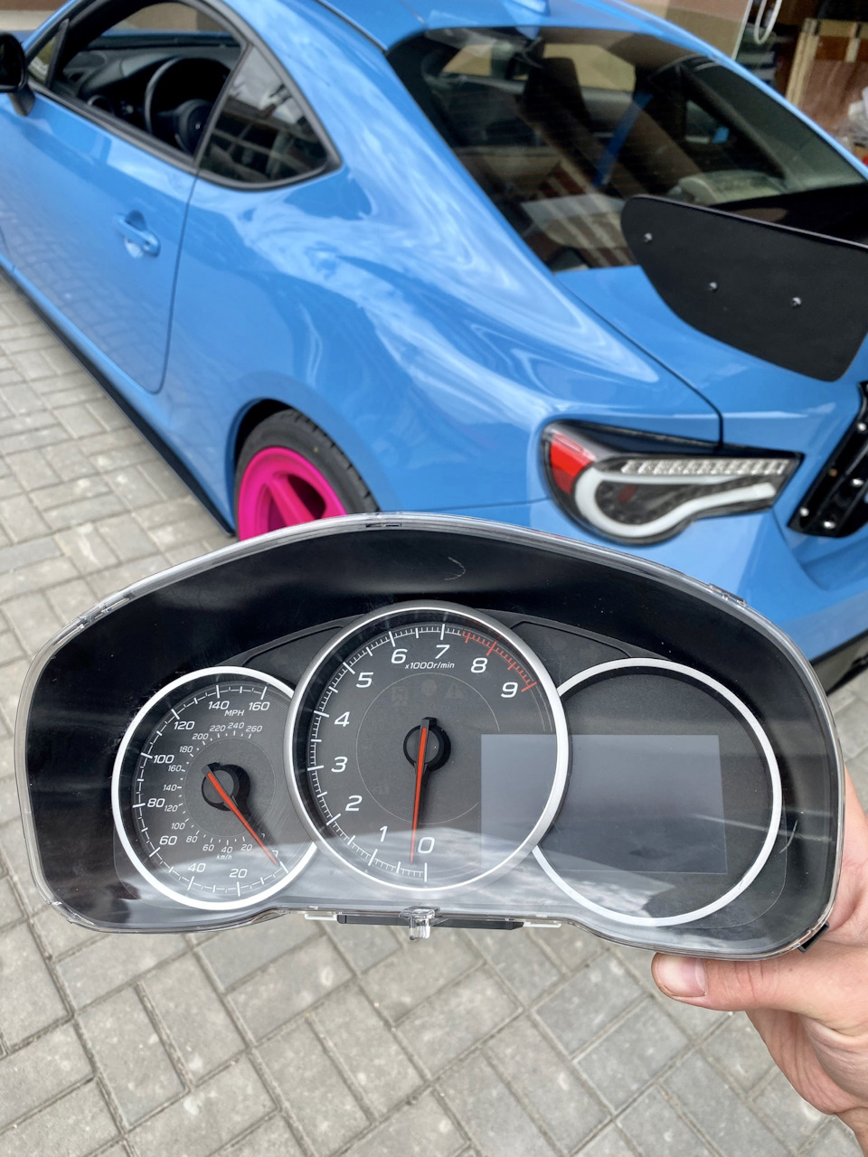 Рестайлінгова панель приладів BRZ/GT86/FR-S 1