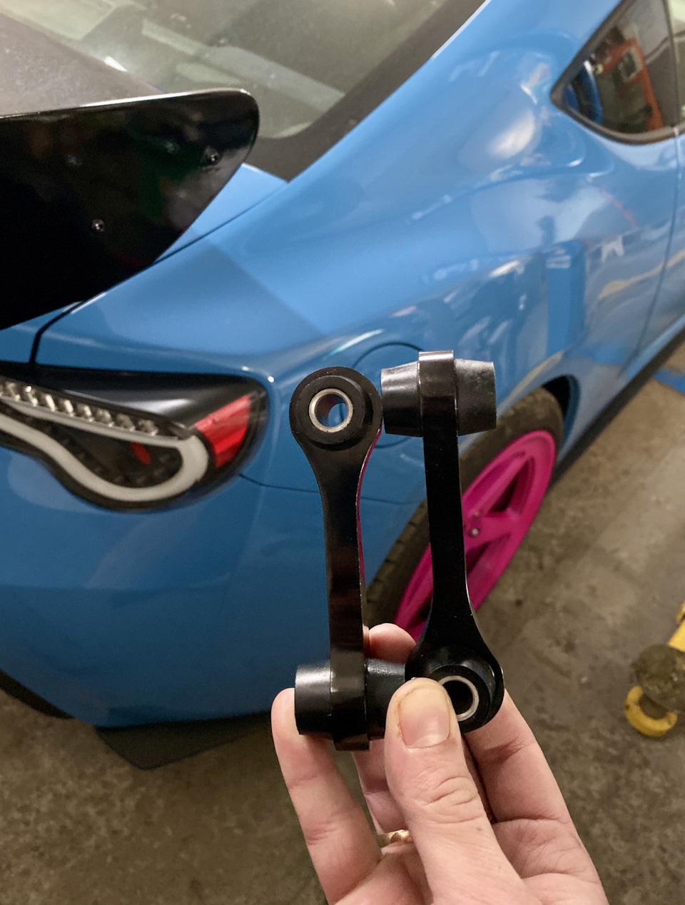 Стійки стабілізатора TORQUE SOLUTION. Задній стабілізатор 18мм GODSPEED Project BRZ/GT86/FR-S 1
