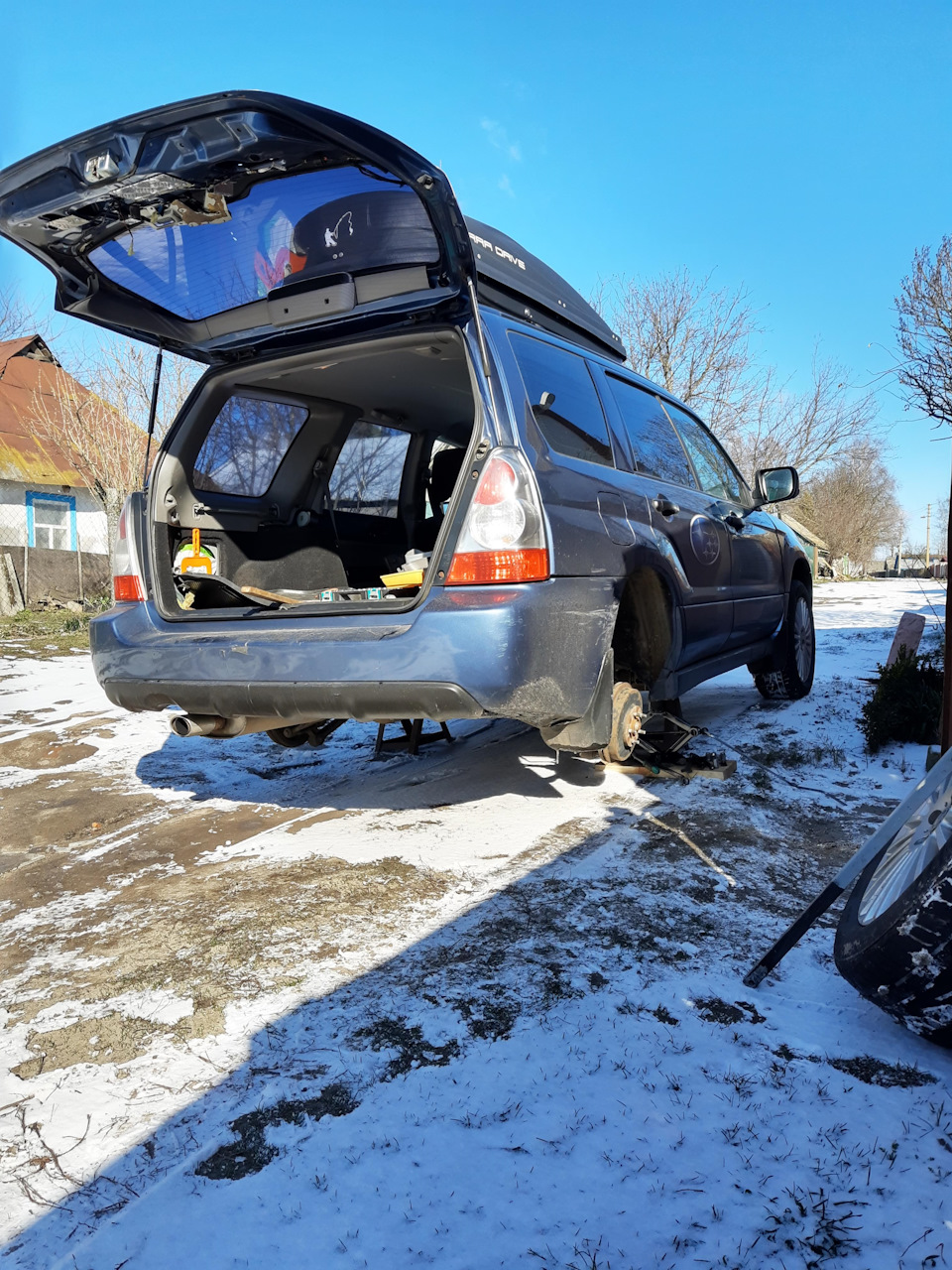 Заміна задніх стійок 1