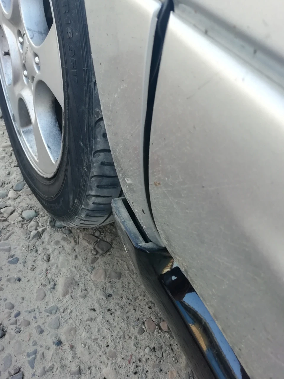 Накладки порогів рестайл