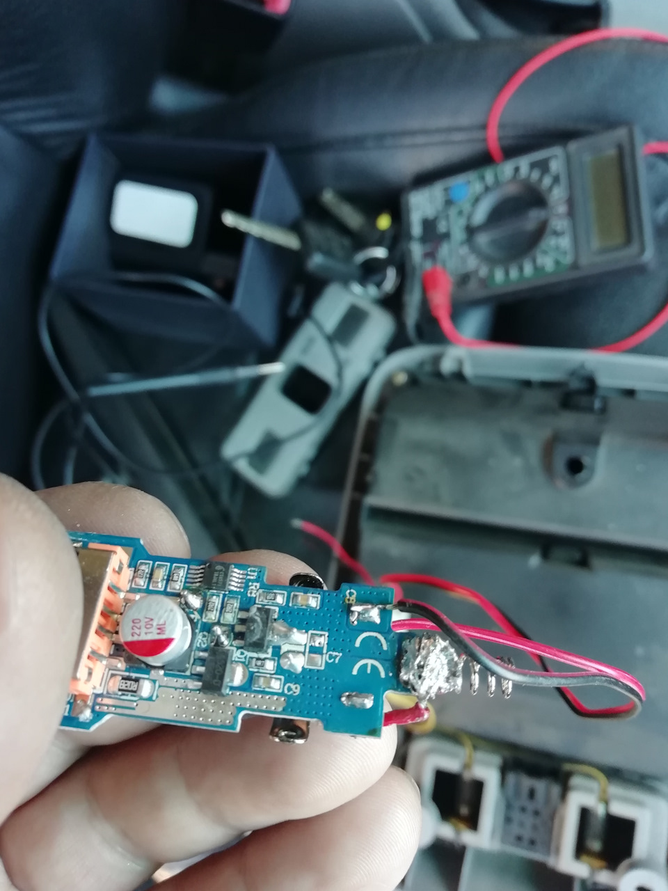 Реєстратор 70mai dash cam pro з підключенням до підсвічування салону 5