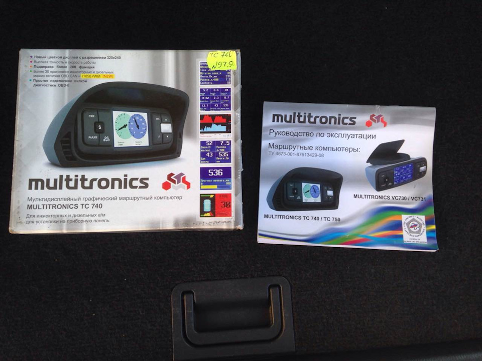 Бортовий комп'ютер Multitronics TC 740 1