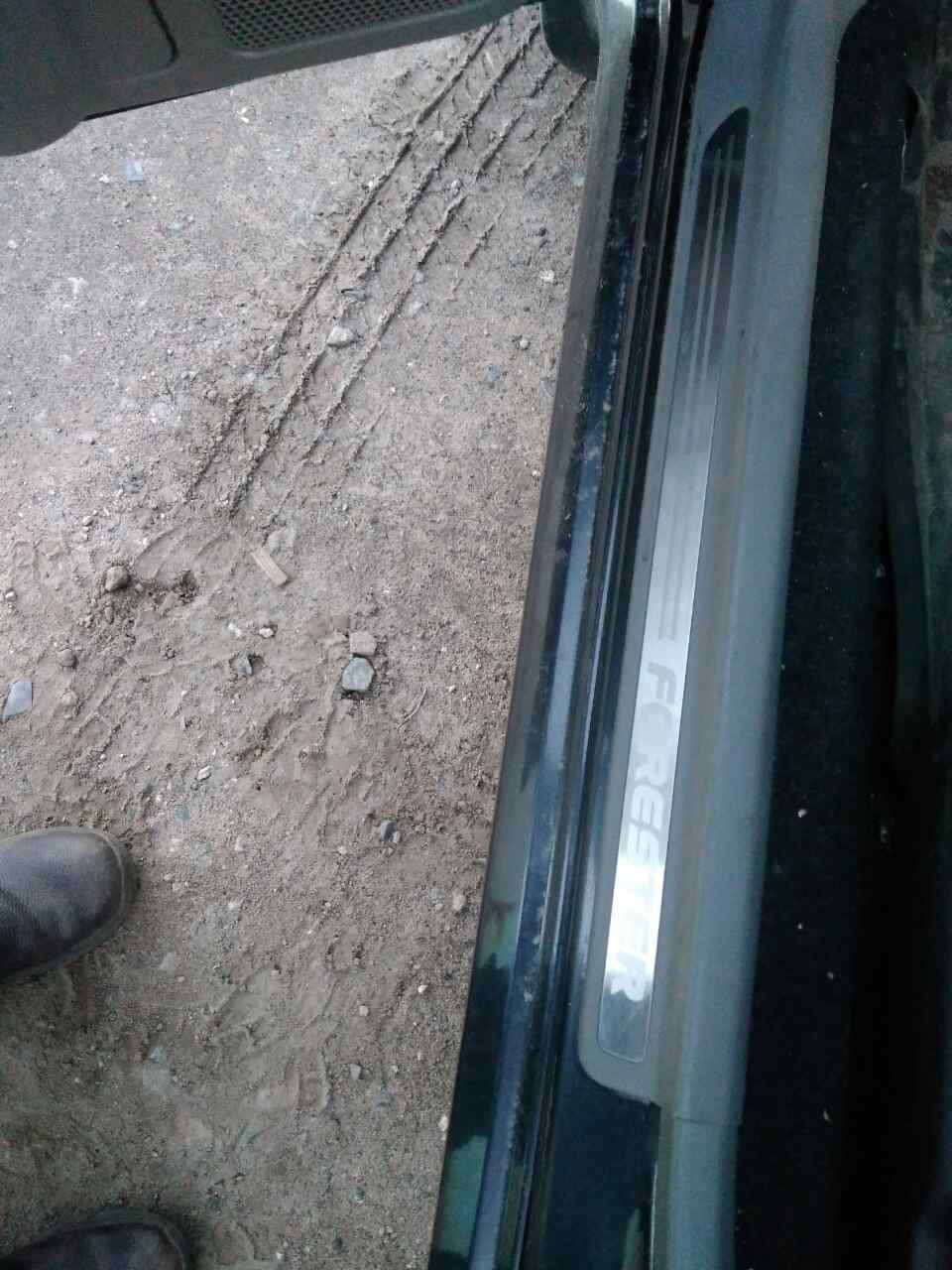 Накладки на пороги Forester 2
