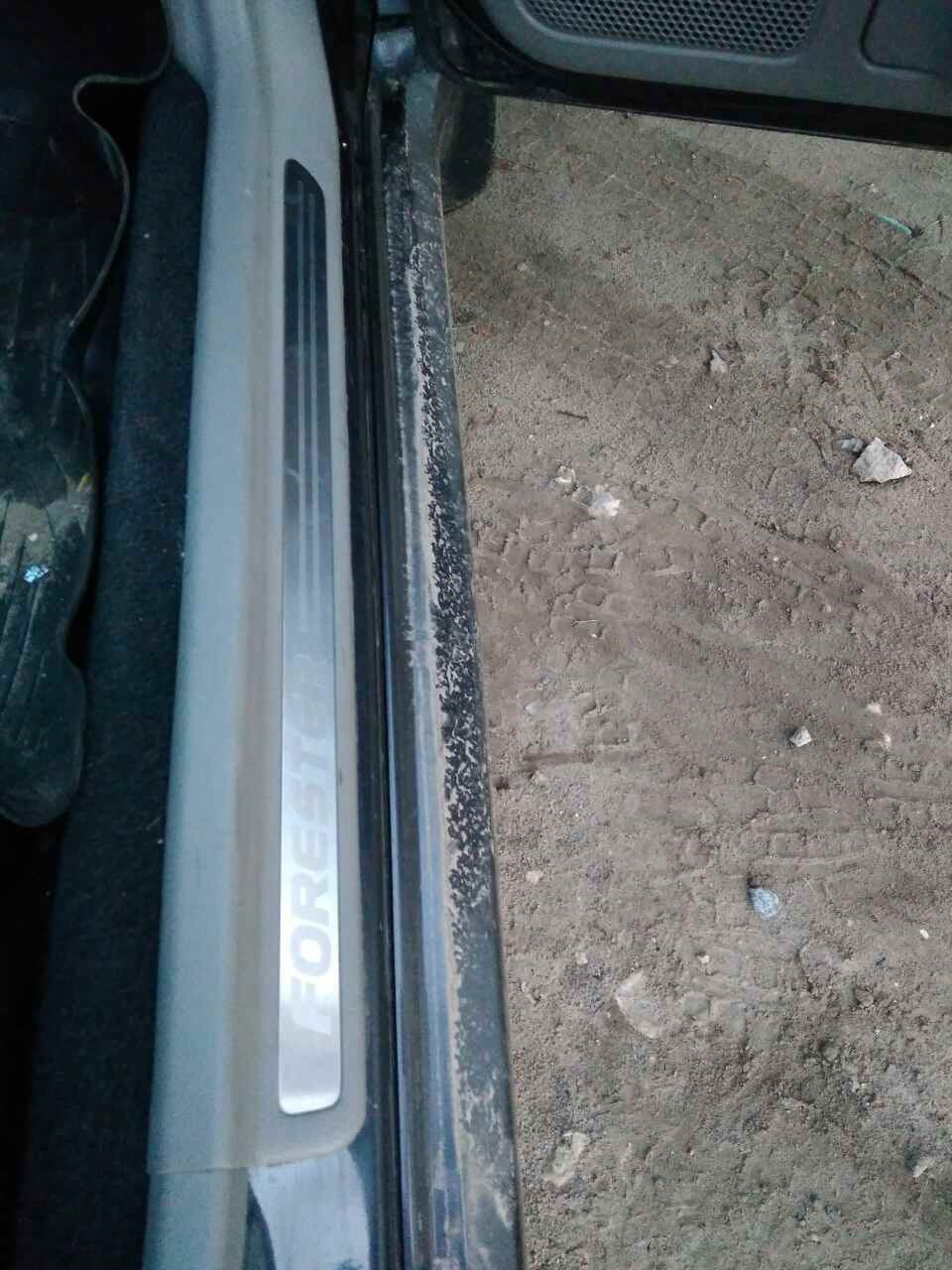 Накладки на пороги Forester 3