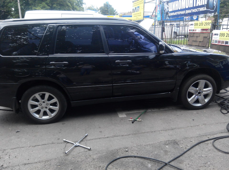Диски Subaru Forester Enkei R17 3