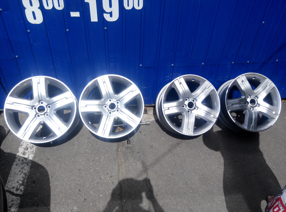 Диски Subaru Forester Enkei R17 1