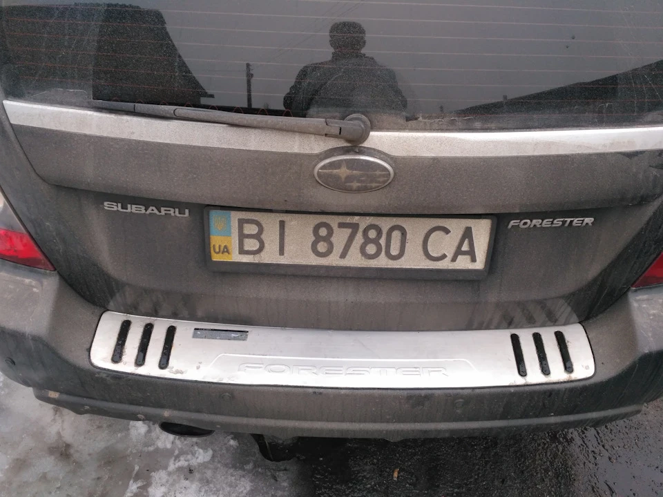 Накладка заднього бампера
