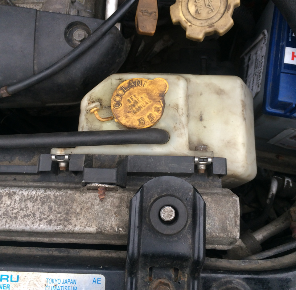 Загадка с ОЖ в Subaru Forester SG5 1