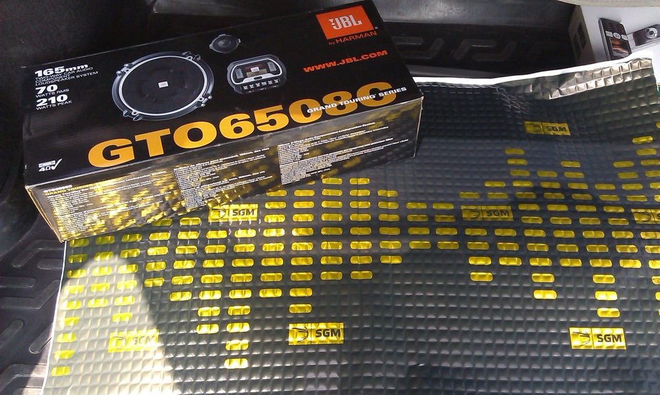 GBL 6508C + шумоізоляція 1