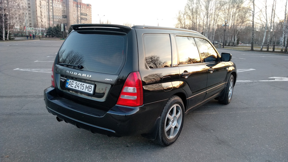 Поліровка Forester а 4