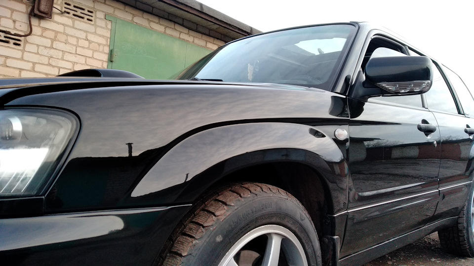 Поліровка Forester а 1
