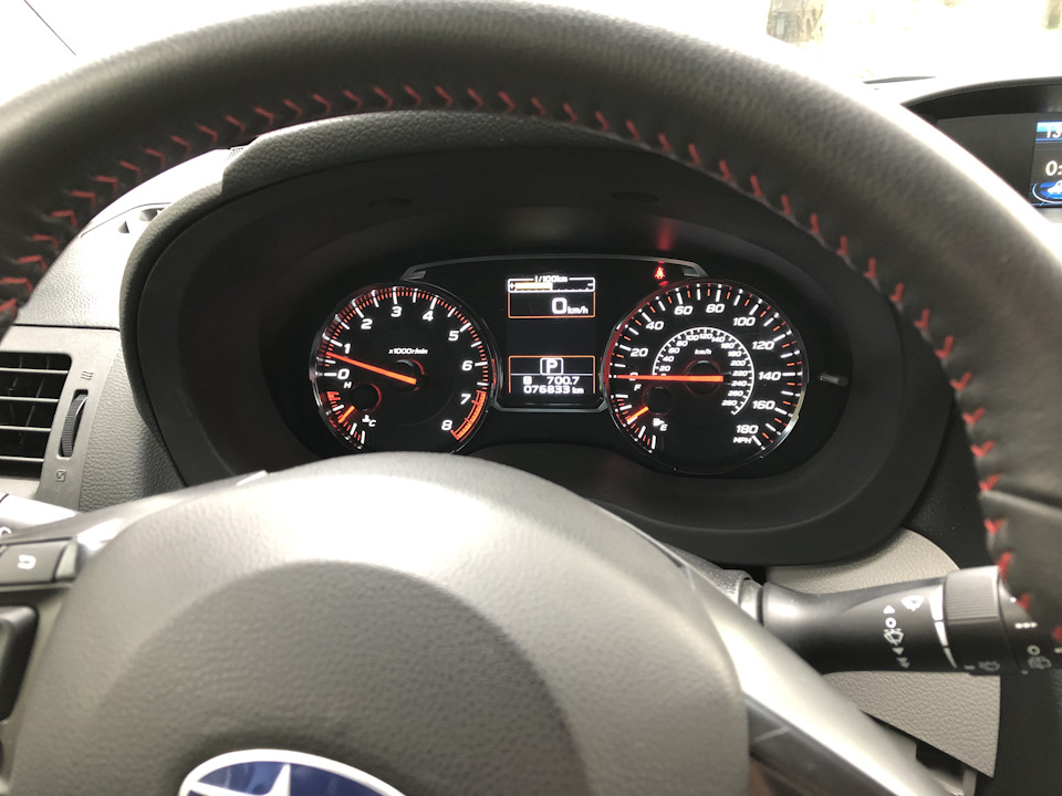 Приладова панель Subaru WRX 2018 2
