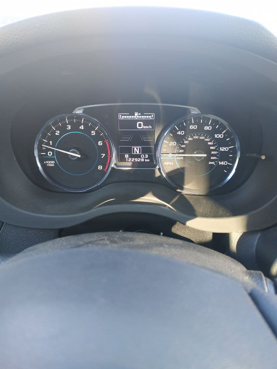 Переклад метричних одиниць на Forester SJ з EyeSight. 2