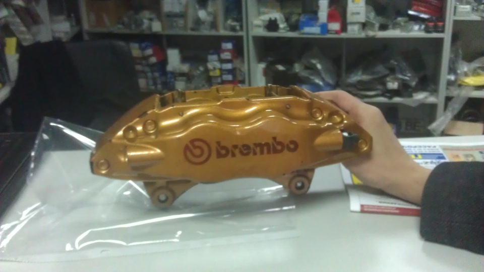 Нарешті приїхали довгоочікувані Brembo Gold 1