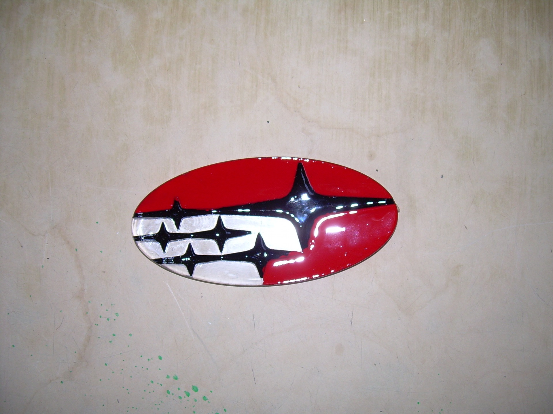 Subaru emblem custom 3