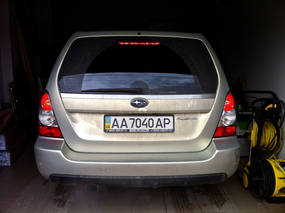 Black Tail Lights STI / Задні Ліхтарі STI 5